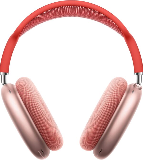 Wireless Over-Ear Headphones, Active Noise Cancelling, Transparency Mode, Personalized Spatial Audio, Dolby Atmos, Bluetooth Headphones for iPhone – Pink